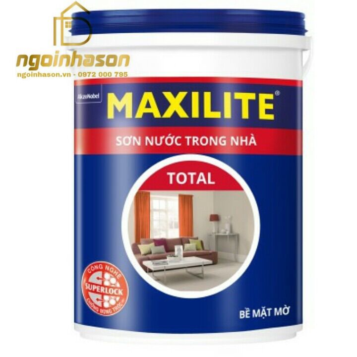 Sơn nước 18L bề mặt mờ nội thất