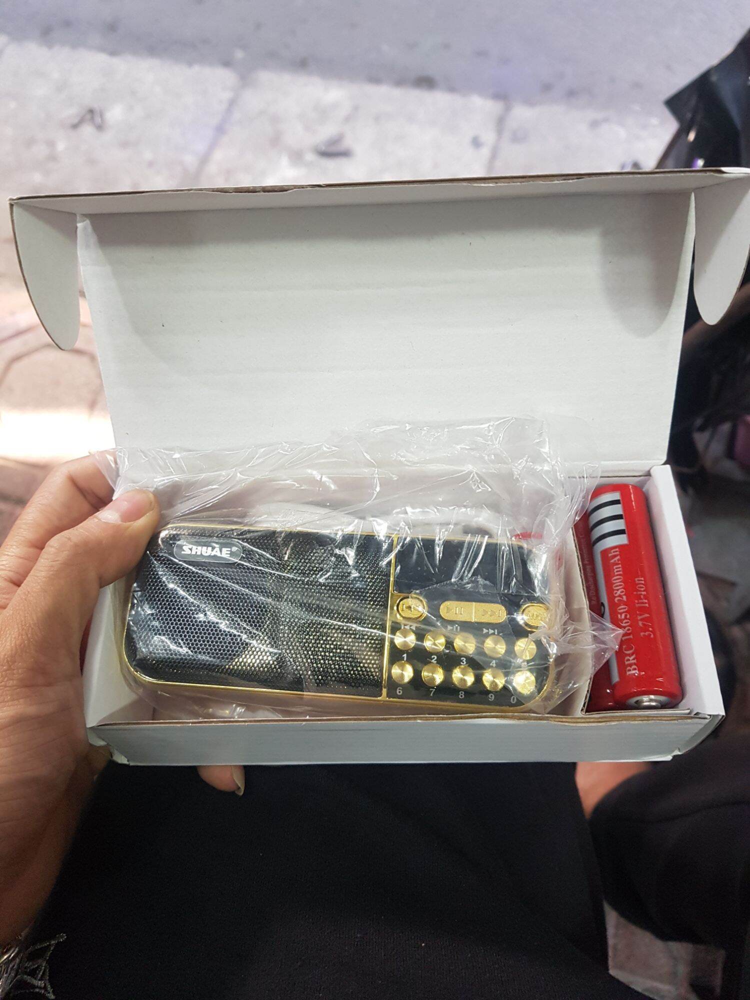 Đài FM radio có blutooth SHUAE sm-121