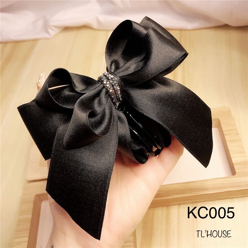 [SỐC] KẸP GẮP TÓC NƠ CAO CẤP MADE IN KOREA SANG XỊN