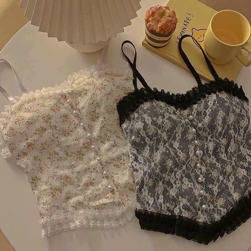 Áo bra ren nút ngọc bigsize