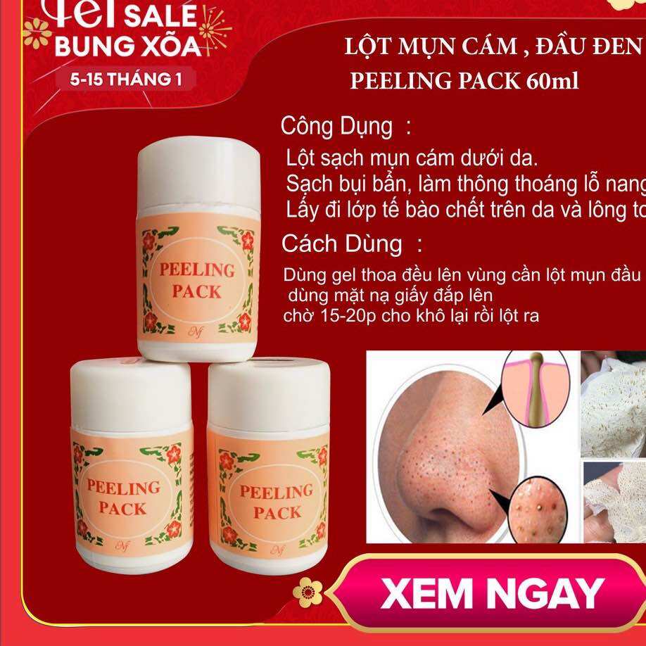 Gel lột mụn cám Peeling Pack