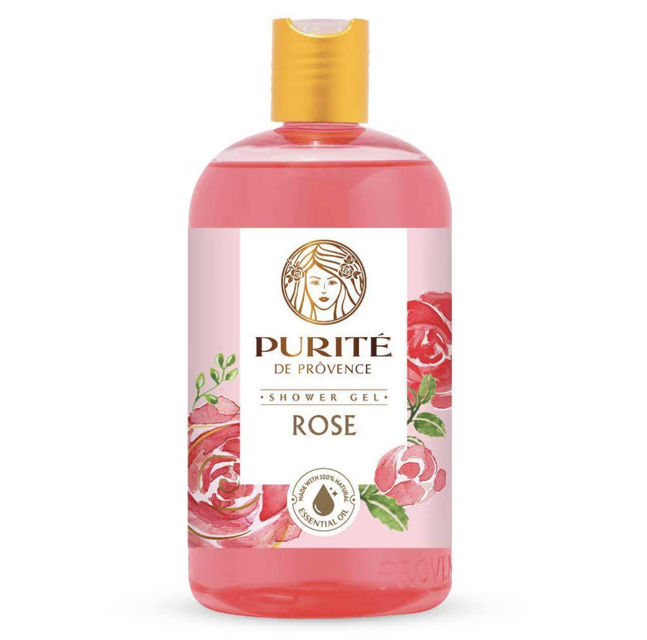 Sữa Tắm Purite' Hoa Anh Đào/ Hoa Hồng/ Hoa Mẫu Đơn 500ml