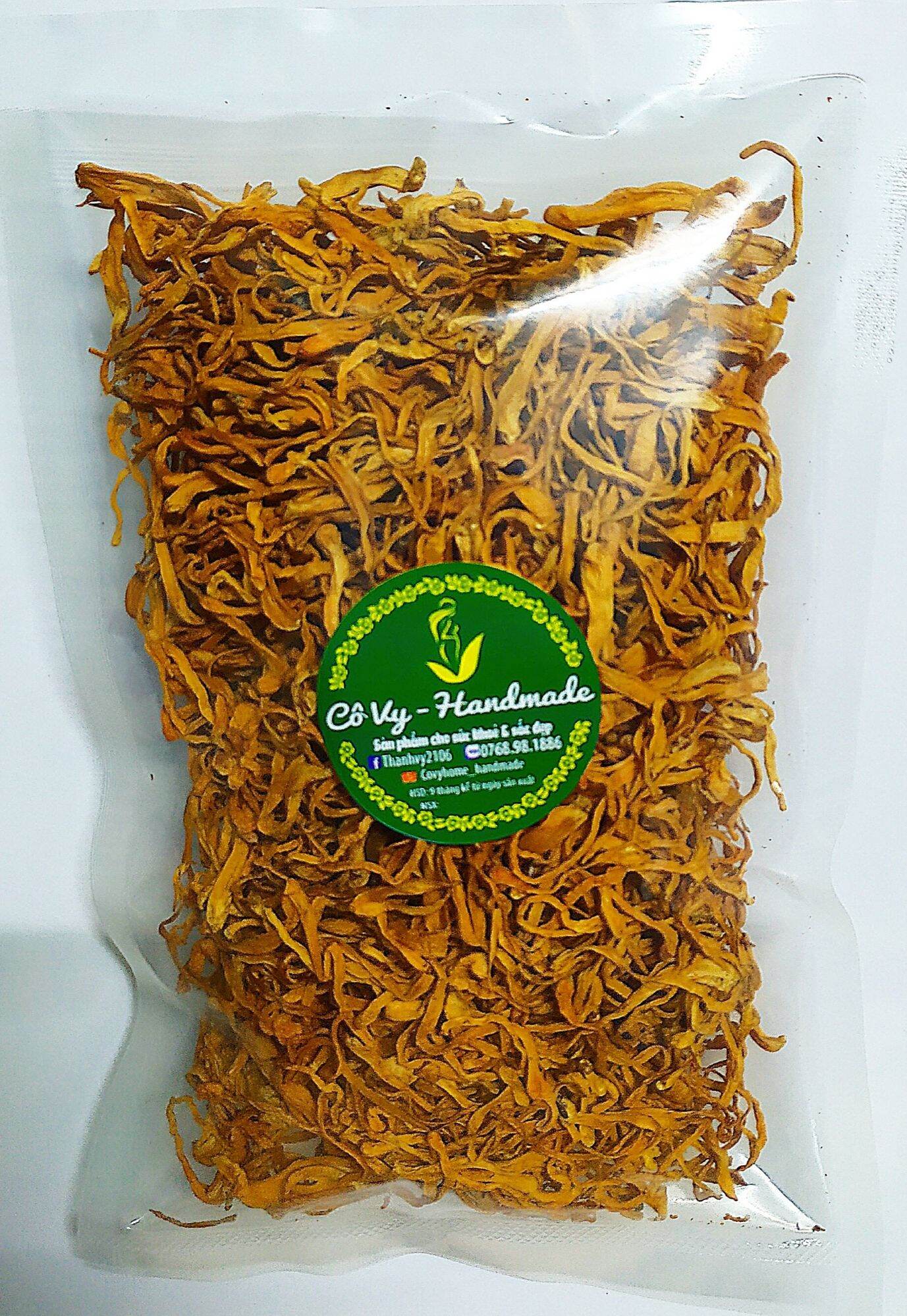 100gram Đông Trùng Hạ Thảo Sấy Khô Nấu dưỡng nhan Trà Ngâm Rượu
