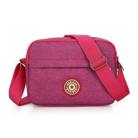 Japanese Korean New Style Canvas Modern and Trendy/women Cross-body Mini Oxford Cloth WOMEN'S Bag Hand Shoulder Canvas Bag Mobile Phone Bag Wallet