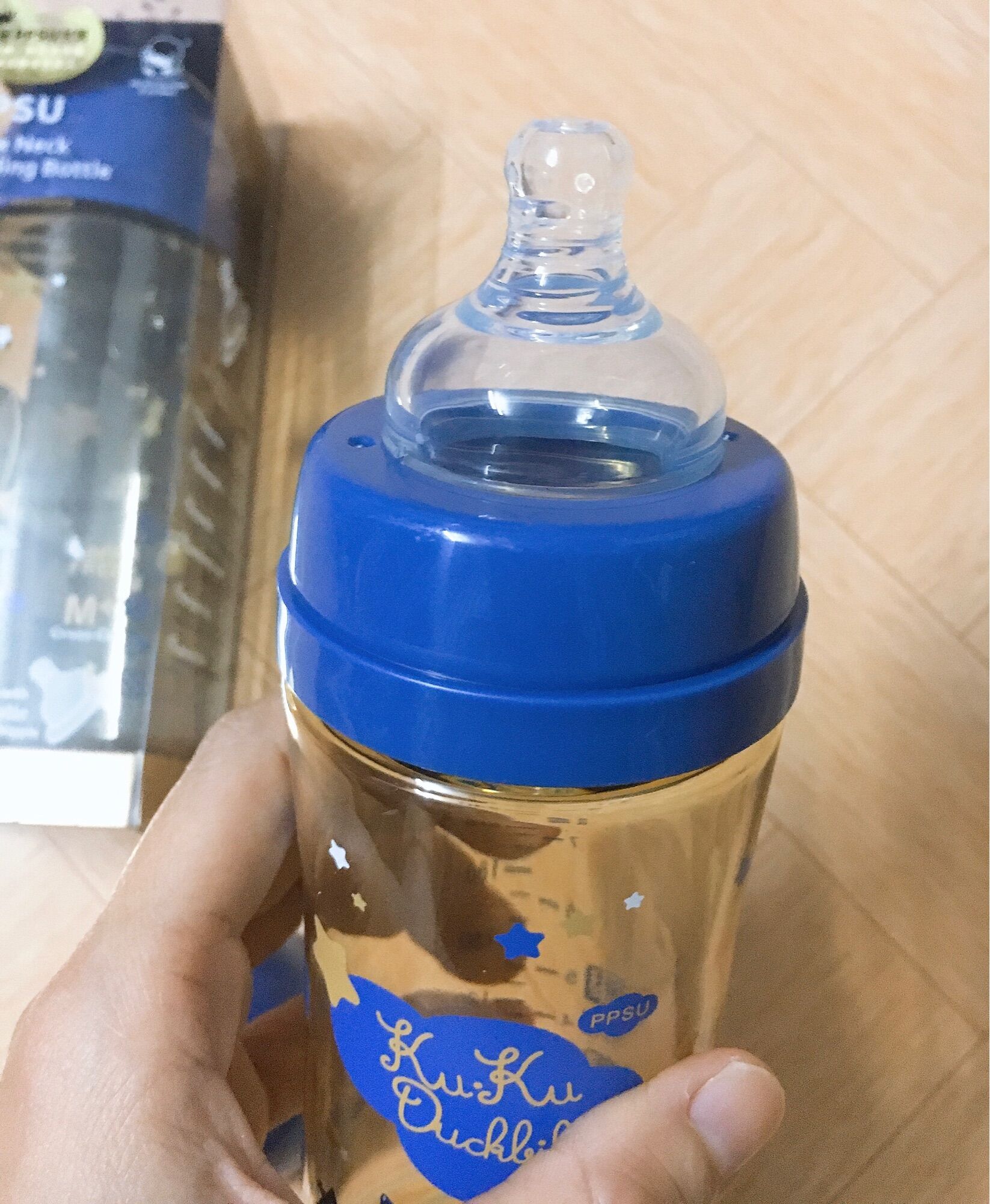 Bình sữa cổ rộng PPSU 330ml KUKU KU5857