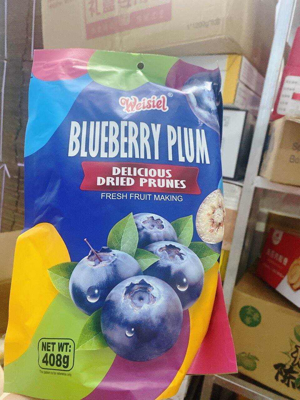 Ô mai cherry / việt quất 1 túi