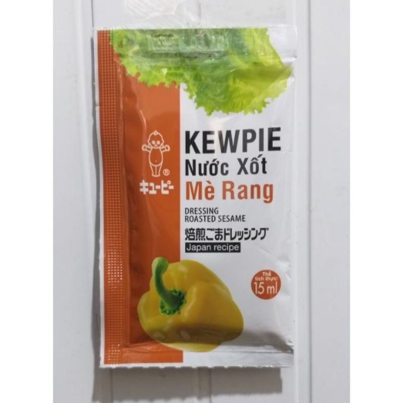 [HCM]Combo 3 Gói nước chấm sốt mè rang kewpie- Gói 15ml