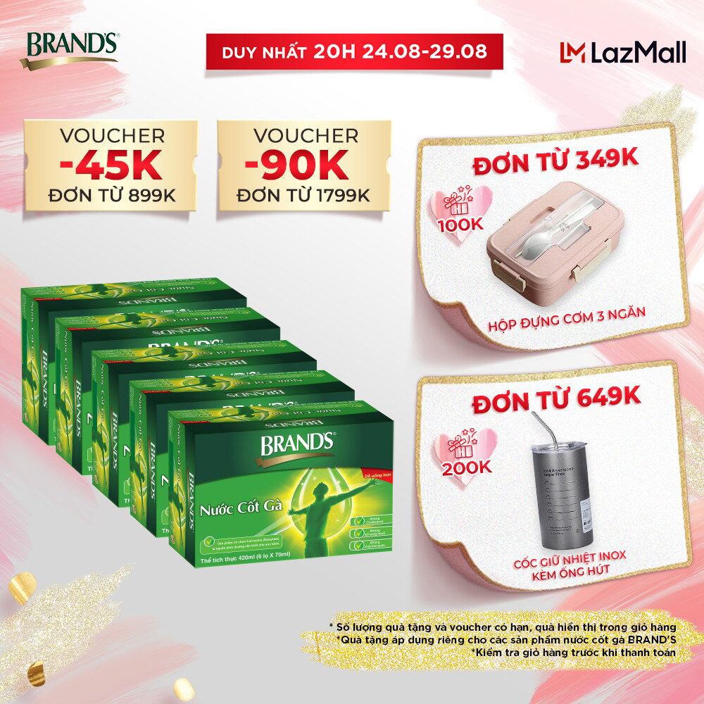 Combo 5 nước cốt gà brand's vị truyền thống
