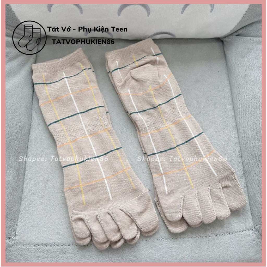 Tất xỏ ngón -cổ cao 🎀SALE🎀 Tất nam cổ cao -Vớ thể thao -chuyên dụng chạy bộ Chất liệu cotton nót bông thấm hút mồ hôi -Tất nam cổ cao - Tất xỏ ngón Vớ chạy bộ Vớ xỏ ngón Vớ chuyên chạy bộ chạy bộ NGỌC DIỆP STORE 66
