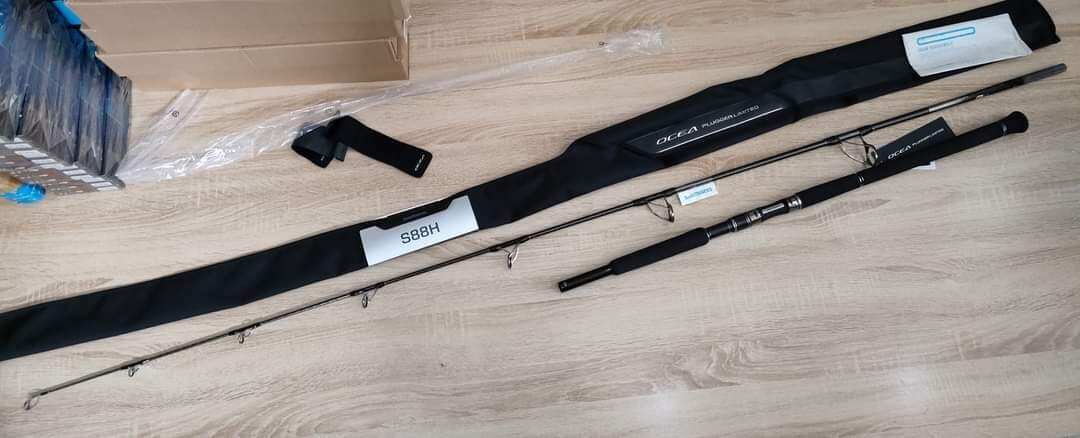 Cần câu cá shimano 2021 ocea plugger limited s88h - 2.64m - máy đứng