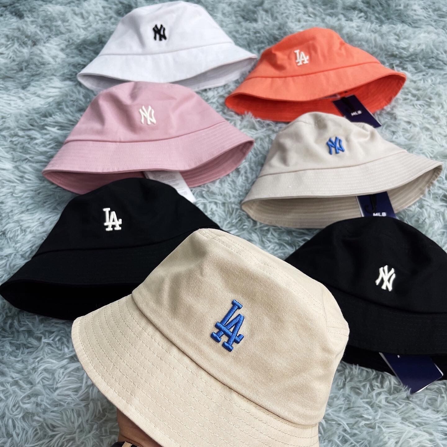 Mũ Bucket MLB HAT (xuất dư chuẩn