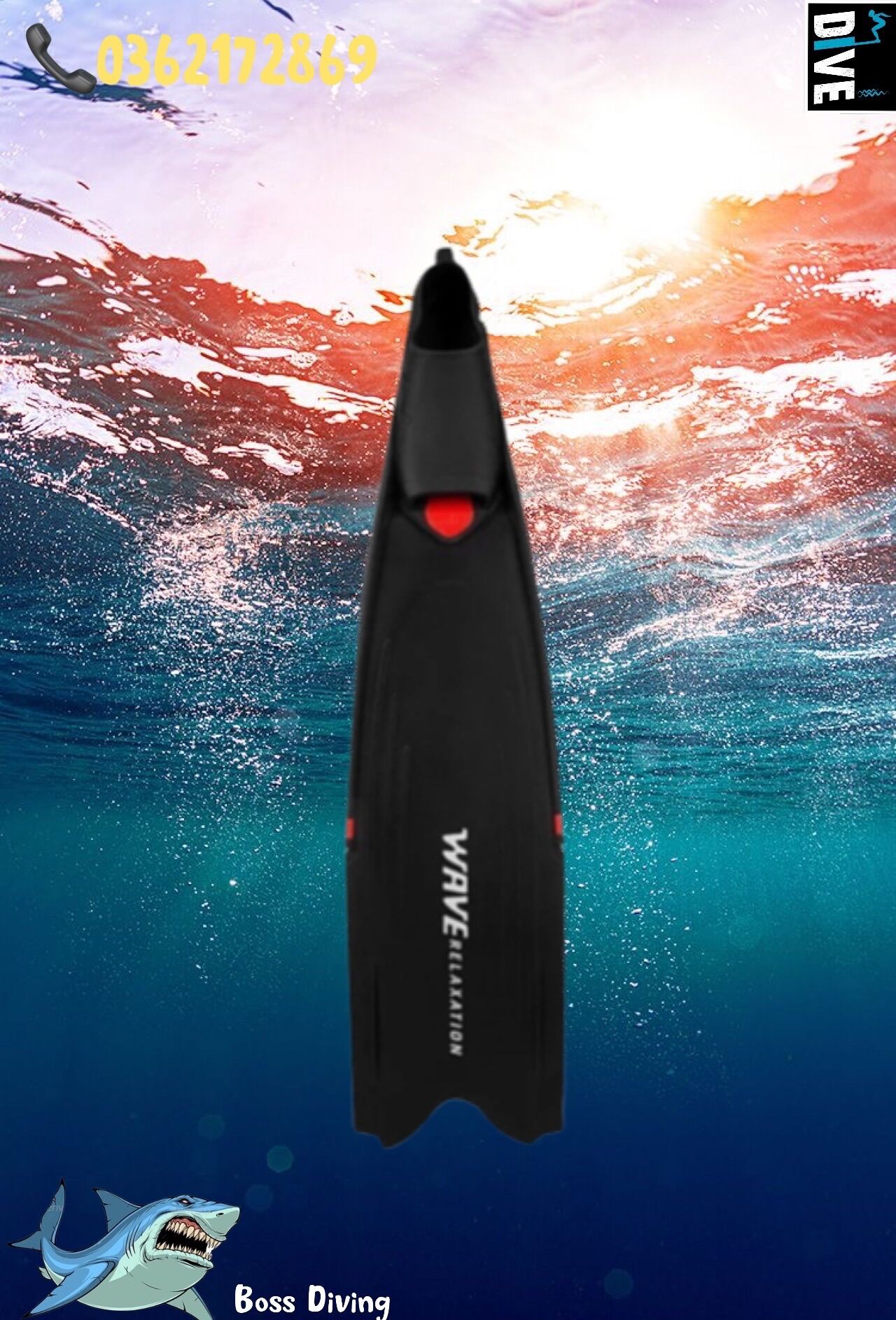 Fins dài lặn free diving cho nam và nữ