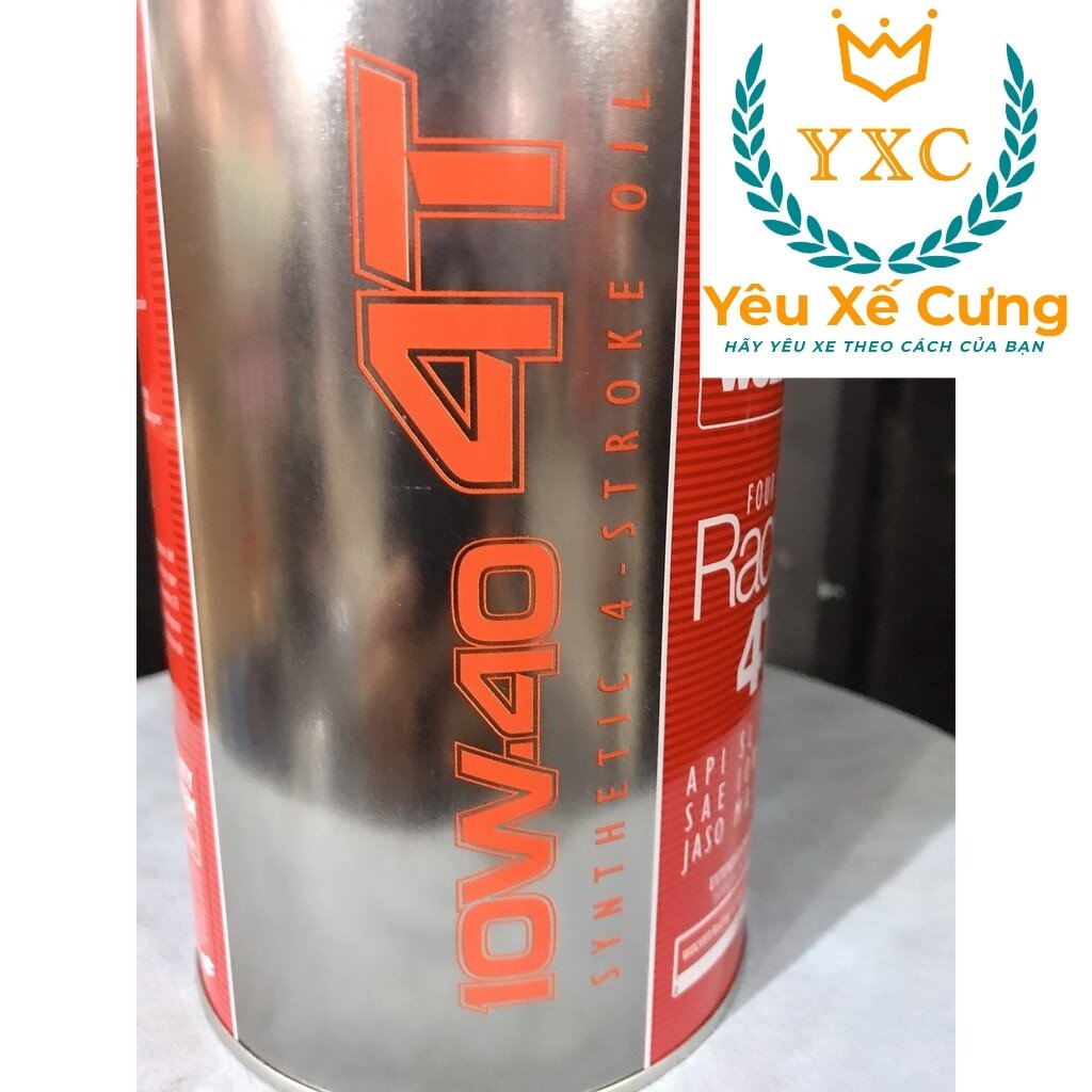 Dầu nhớt WOLVER RACING 4T 10W40 Nhập Khẩu từ Đức