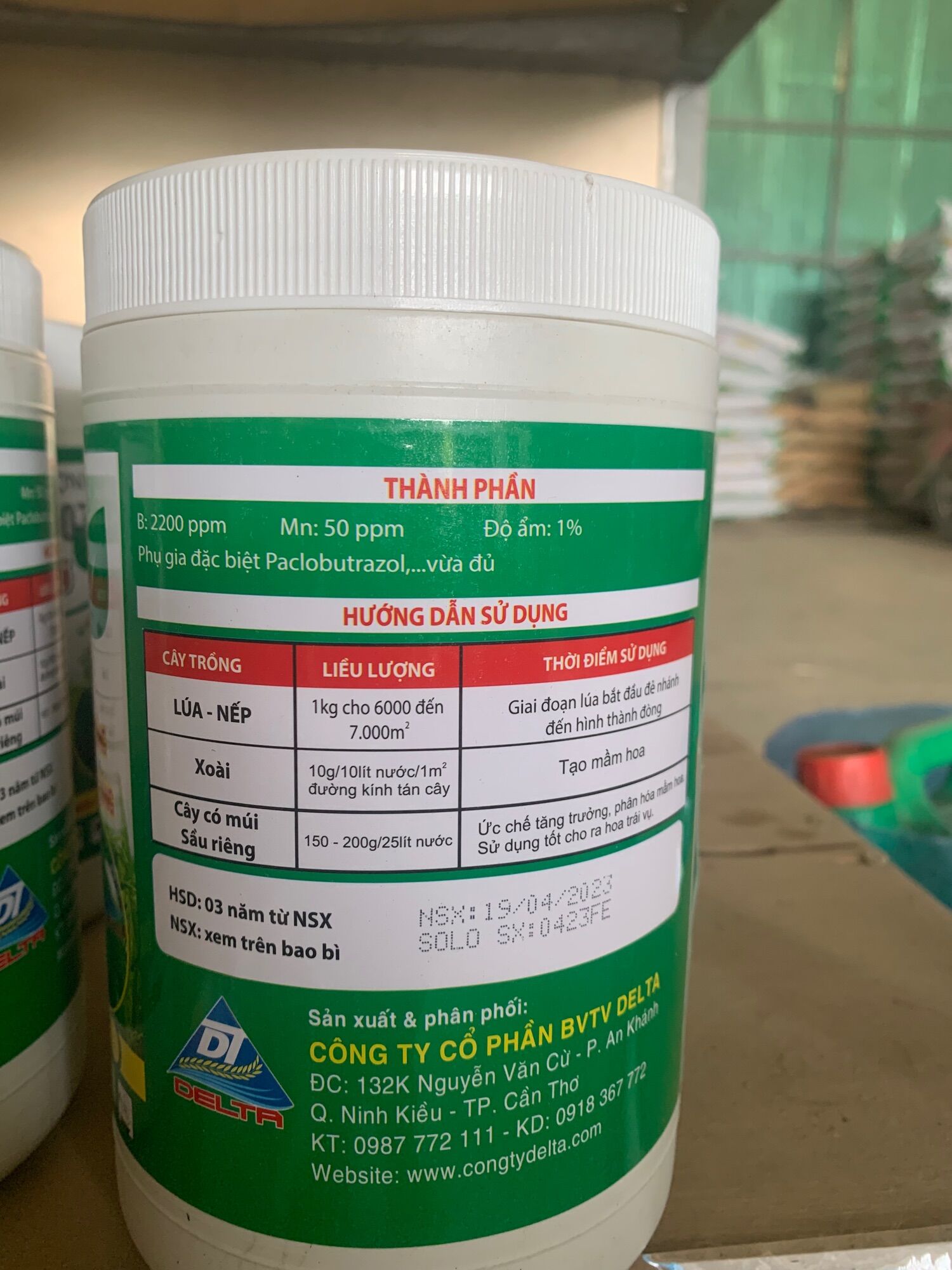 Phân bón Vi Lượng- kích thích phân hoá mầm hoa