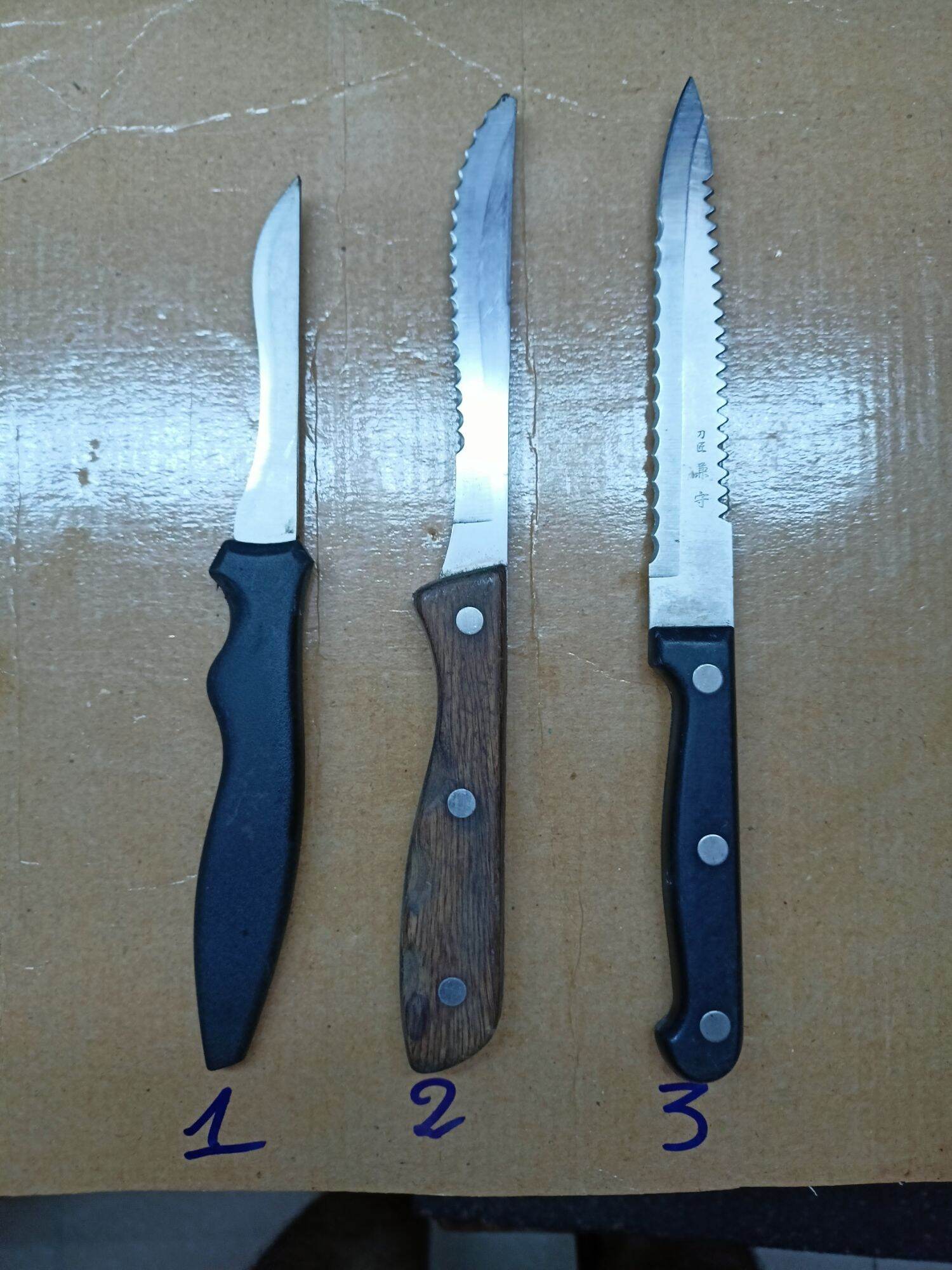 Bộ 3 dao bếp Hàng Nhật Bãi