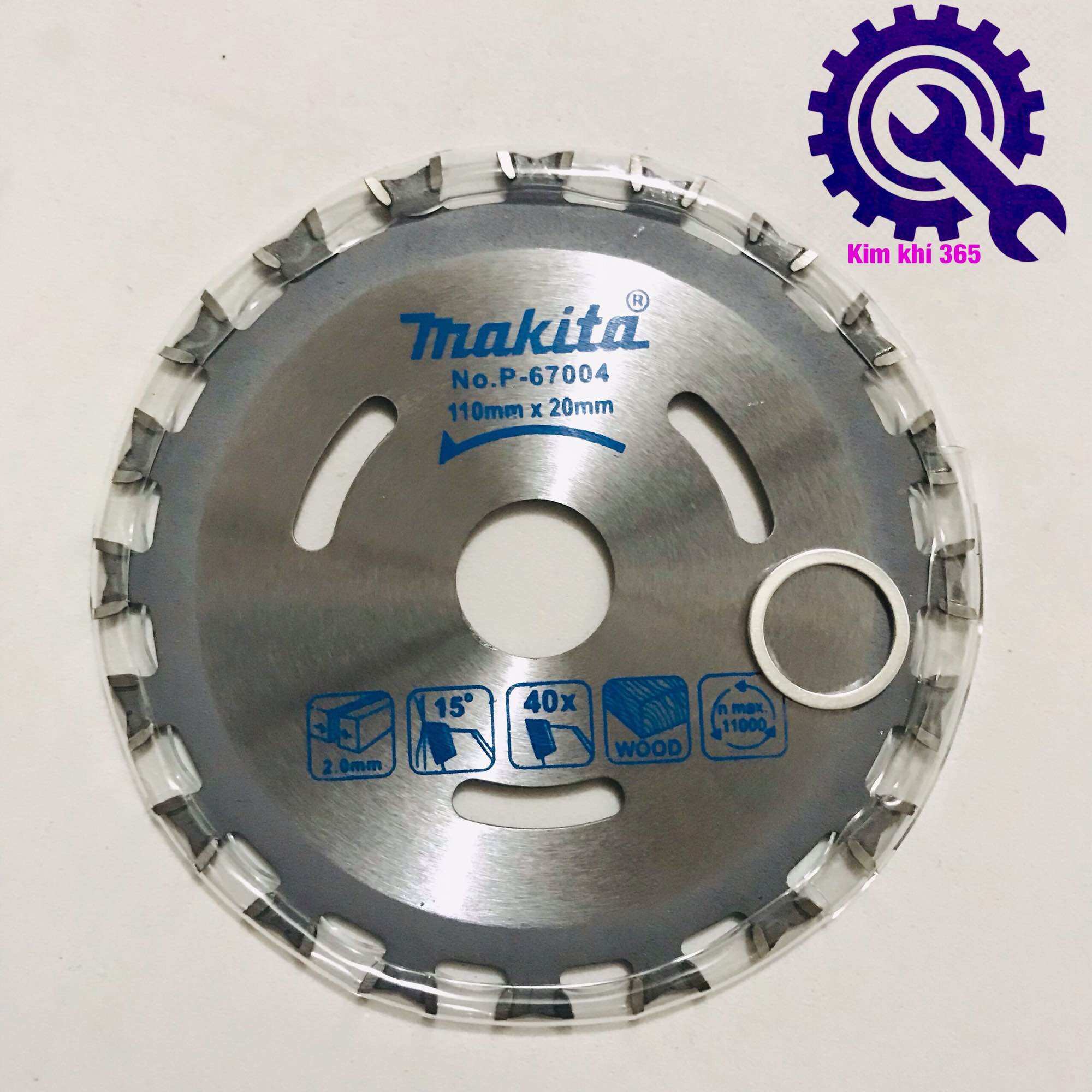 Lưỡi cưa, cắt gỗ 2 chiều Makita( 110mm)