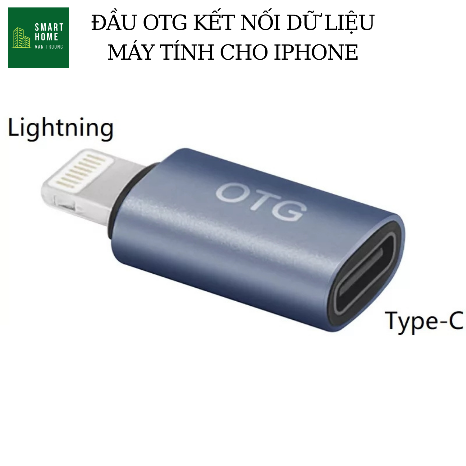 Head OTG adapter type C to Lightning for IP