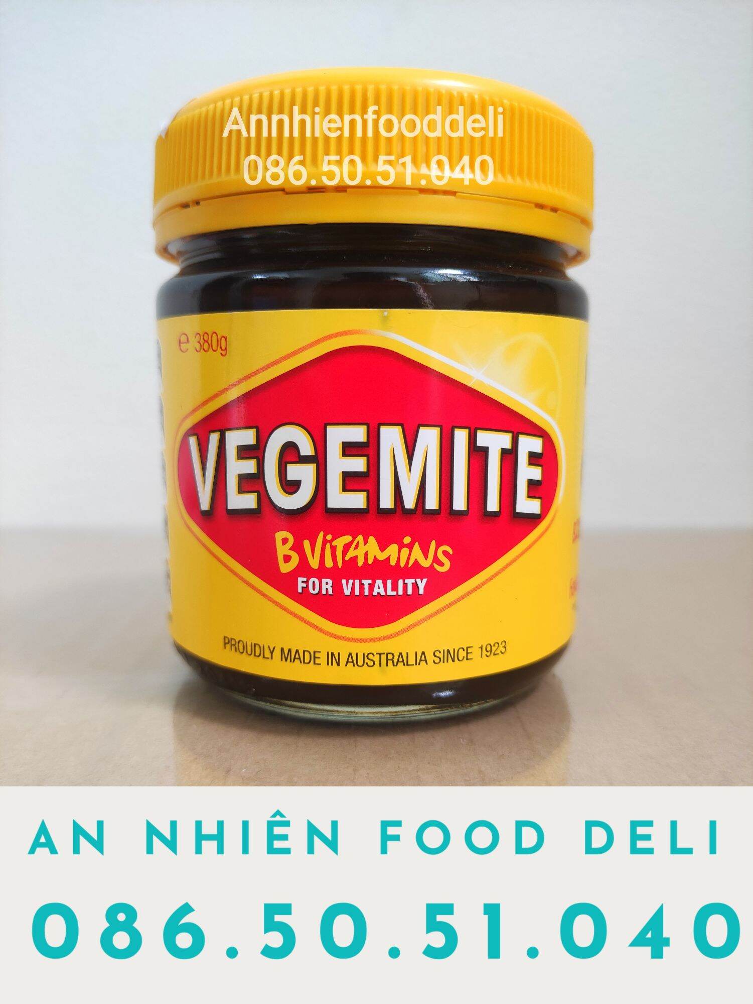 Vegemite bơ, mứt Men Phết nội địa nhập khẩu từ Úc 380 Gram
