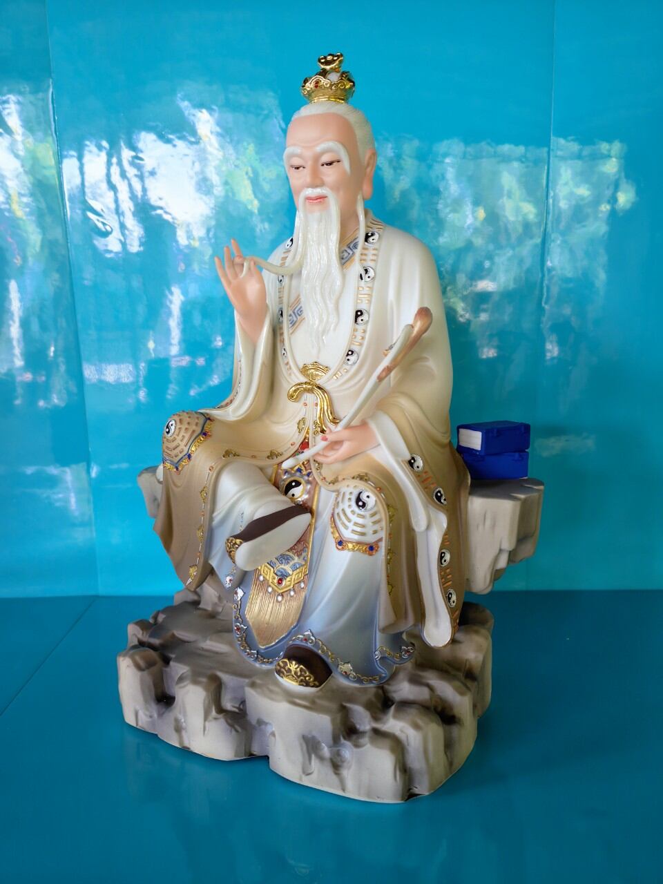 Tượng Thái Thượng Lão Quân cao 30cm