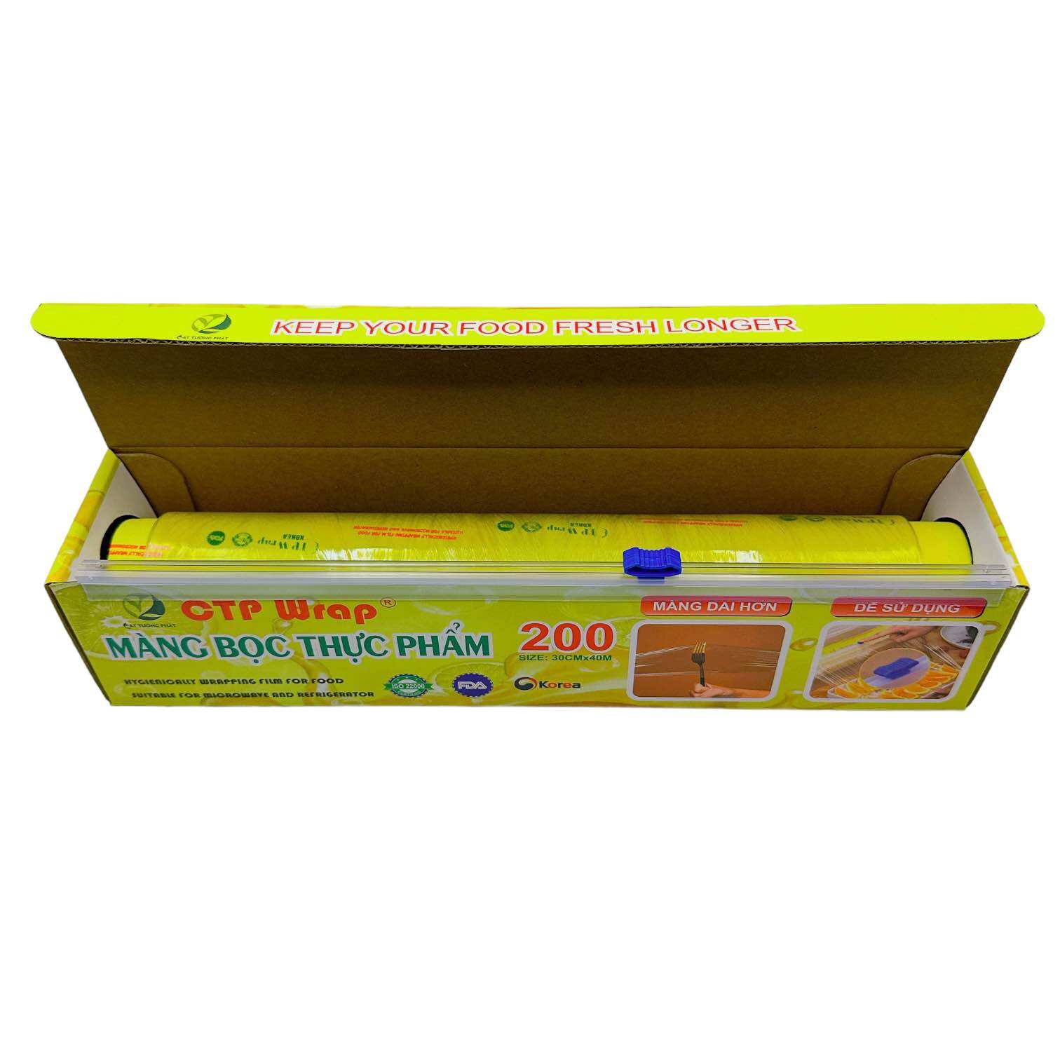MÀNG BỌC THỰC PHẨM CTP WRAP 200