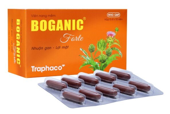 Bổ gan boganic forte ( viên nang mềm)