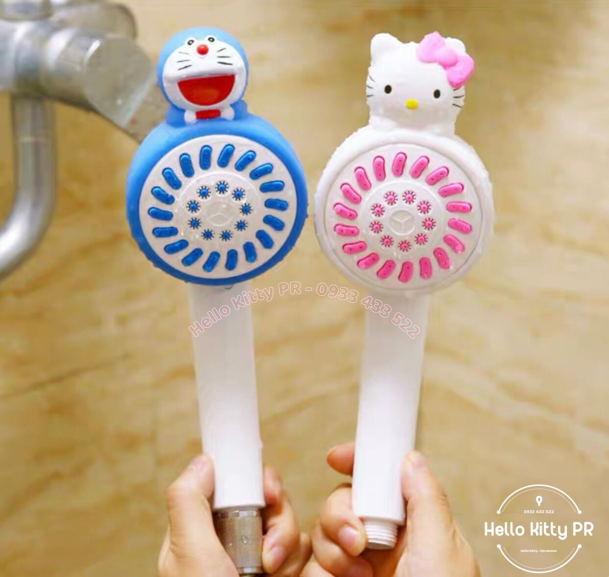 Vòi sen Hello Kitty - Doraemon