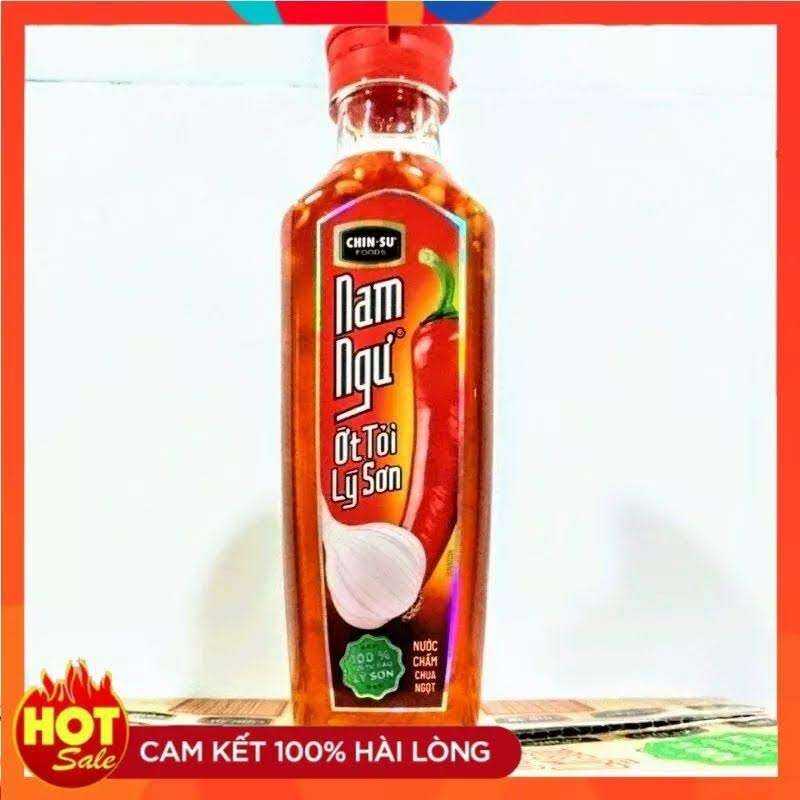 Nước mắm Nam Ngư ớt tỏi Lý Sơn chai 300ml