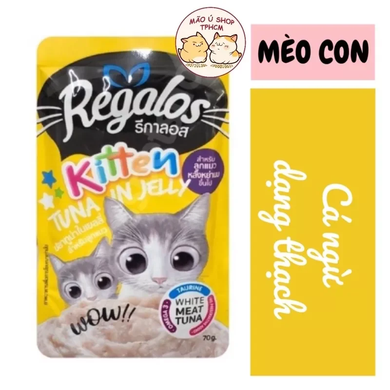 PATE REGALOS GÓI 70g - PATE CHO MÈO MỌI LỨA TUỔI