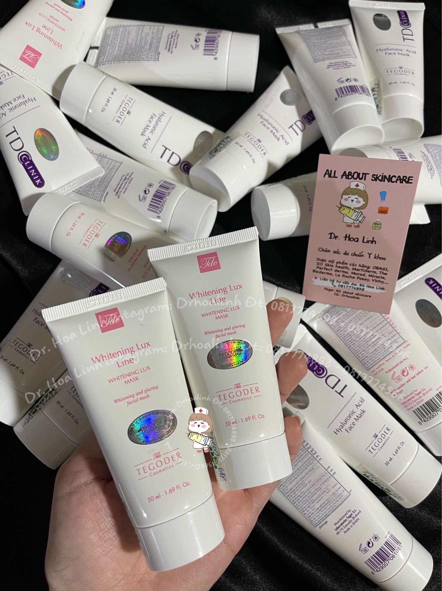 MẶT NẠ HA DƯỠNG ẨM, WHITENING LUX LÀM SÁNG DA TEGODER
