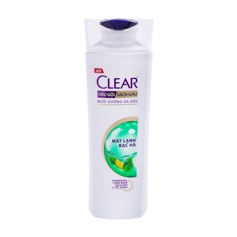 Dầu gội clear mát lạnh bạc hà 170g