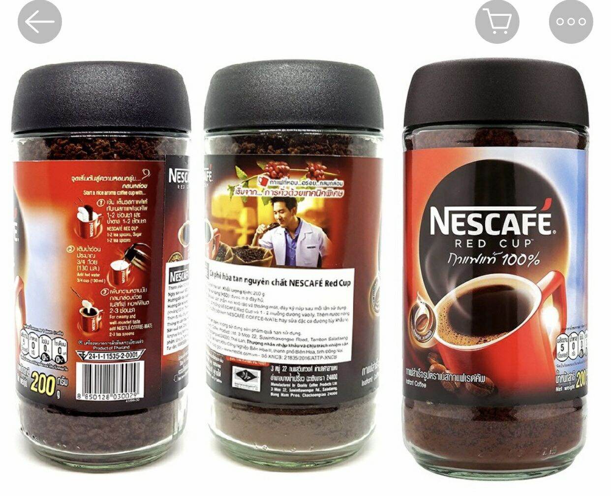 Nescafe redcup hũ 200g