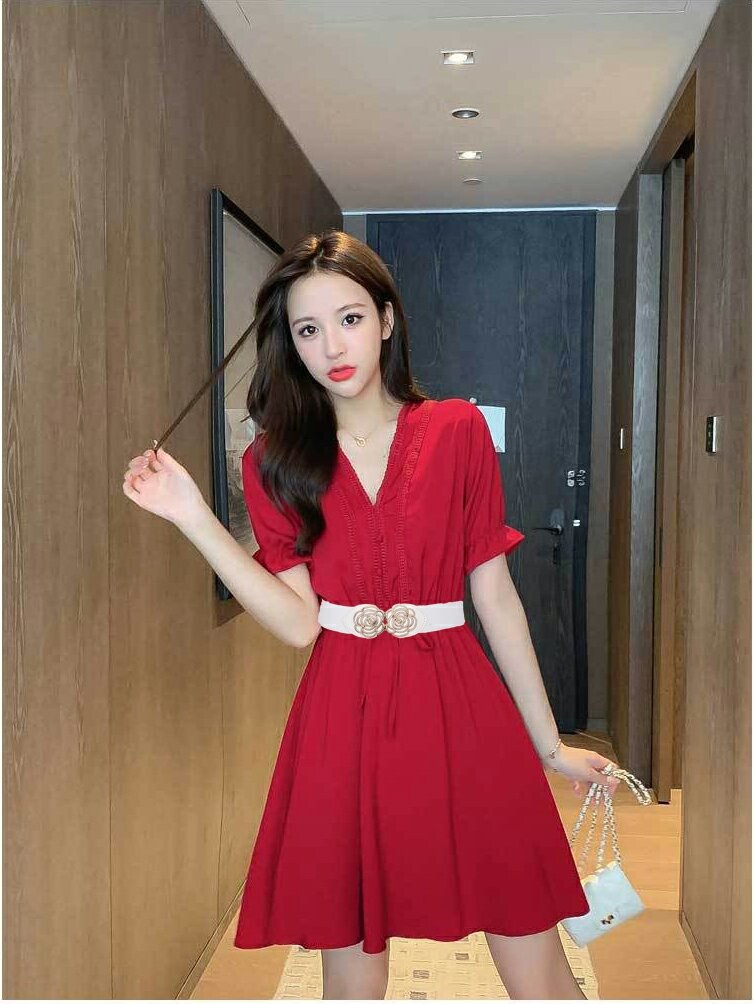 Thắt lưng nữ dây nịt nữ đai váy nịt bụng 4cm