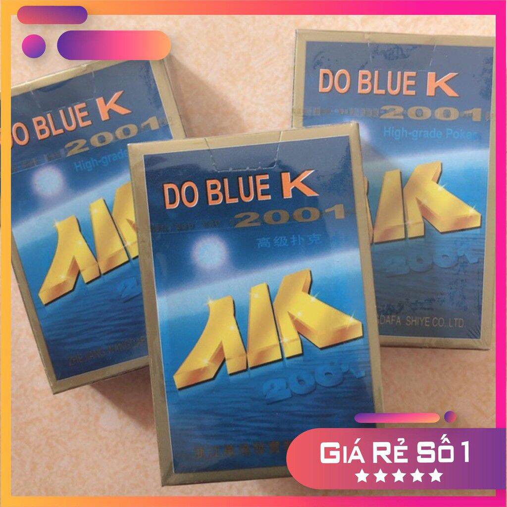 1 thùng 100 bộ bài tây xanh kk