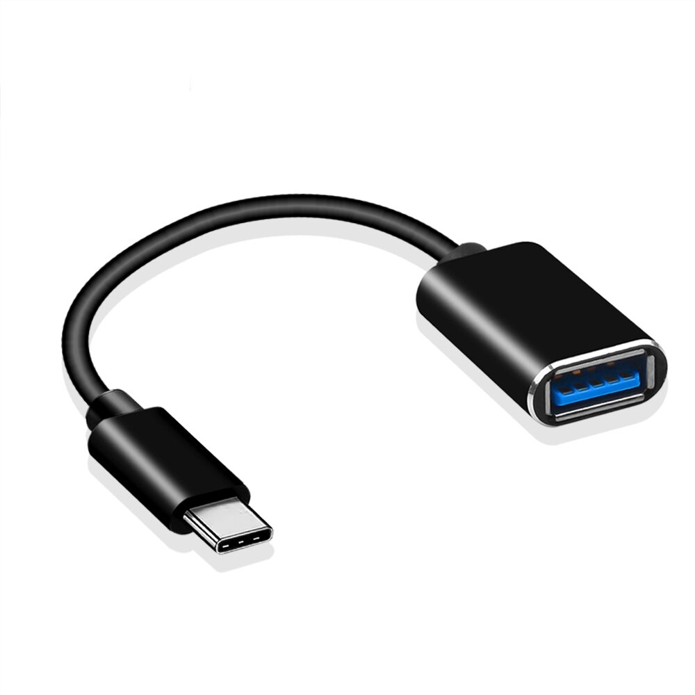 Dây cáp OTG usb Type C , cable otg type c Usb 3.0 mầu đen trắng giao ngẫu nhiên mầu