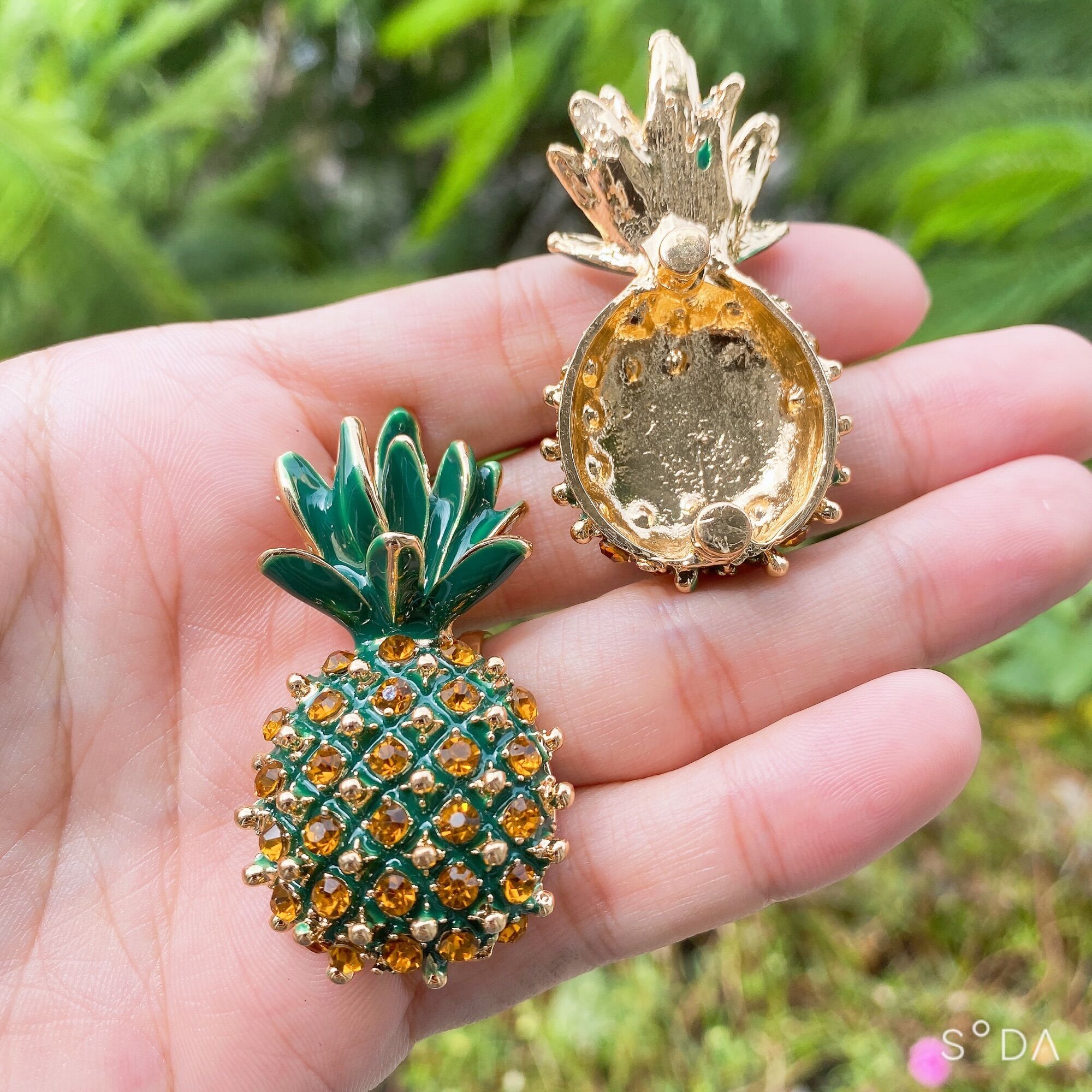 Bộ 2 Charm Trái Thơm gắn dép lào