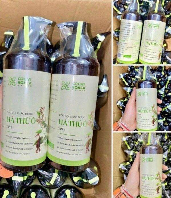 Dầu Gội Thảo Dược Hà Thủ Ô 2in1 800ml