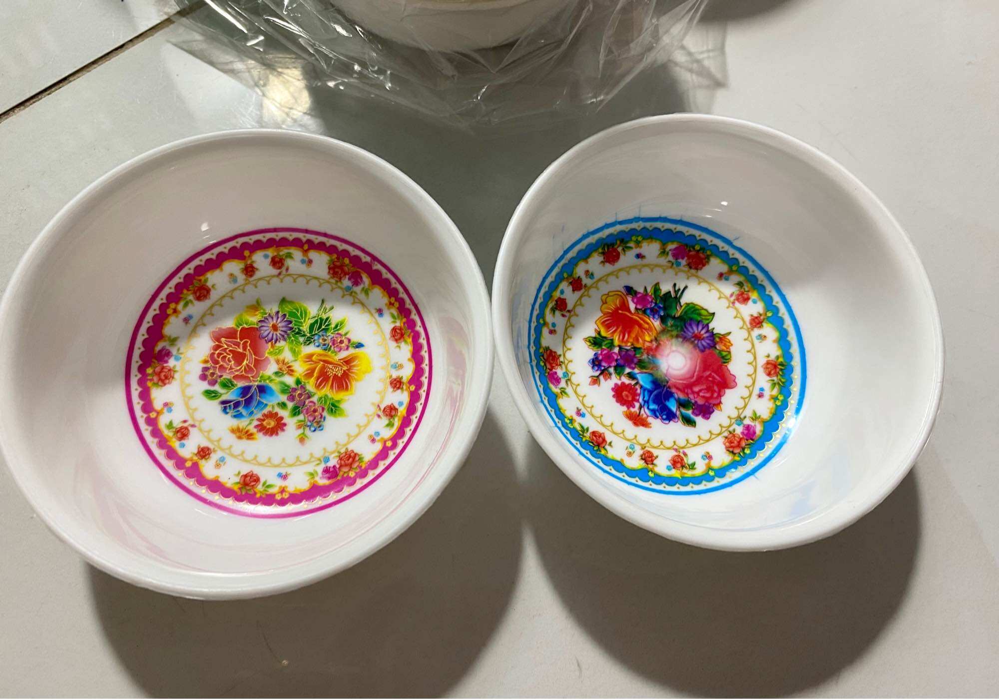 🏵️Set 10 Chén Đựng NƯỚC CHẤM Trắng, Nhựa Dẻo (Rộng 8cm)