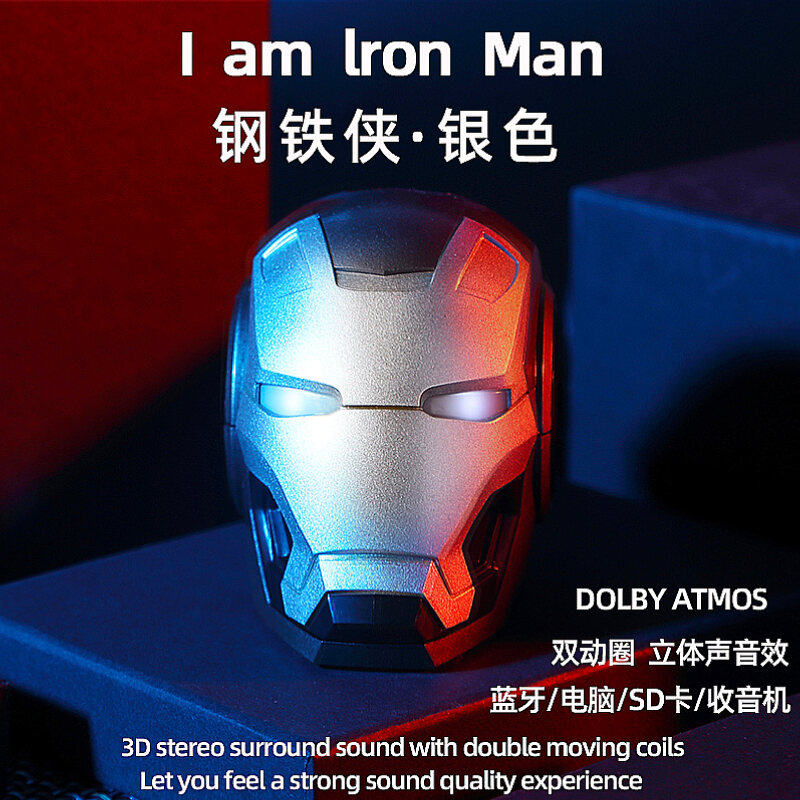 Loa Iron Man, Quà Sinh Nhật Cho Nam, Tặng Bạn Trai, Quà Tết Trung Thu Cho Những Người Ít Thực Dụng