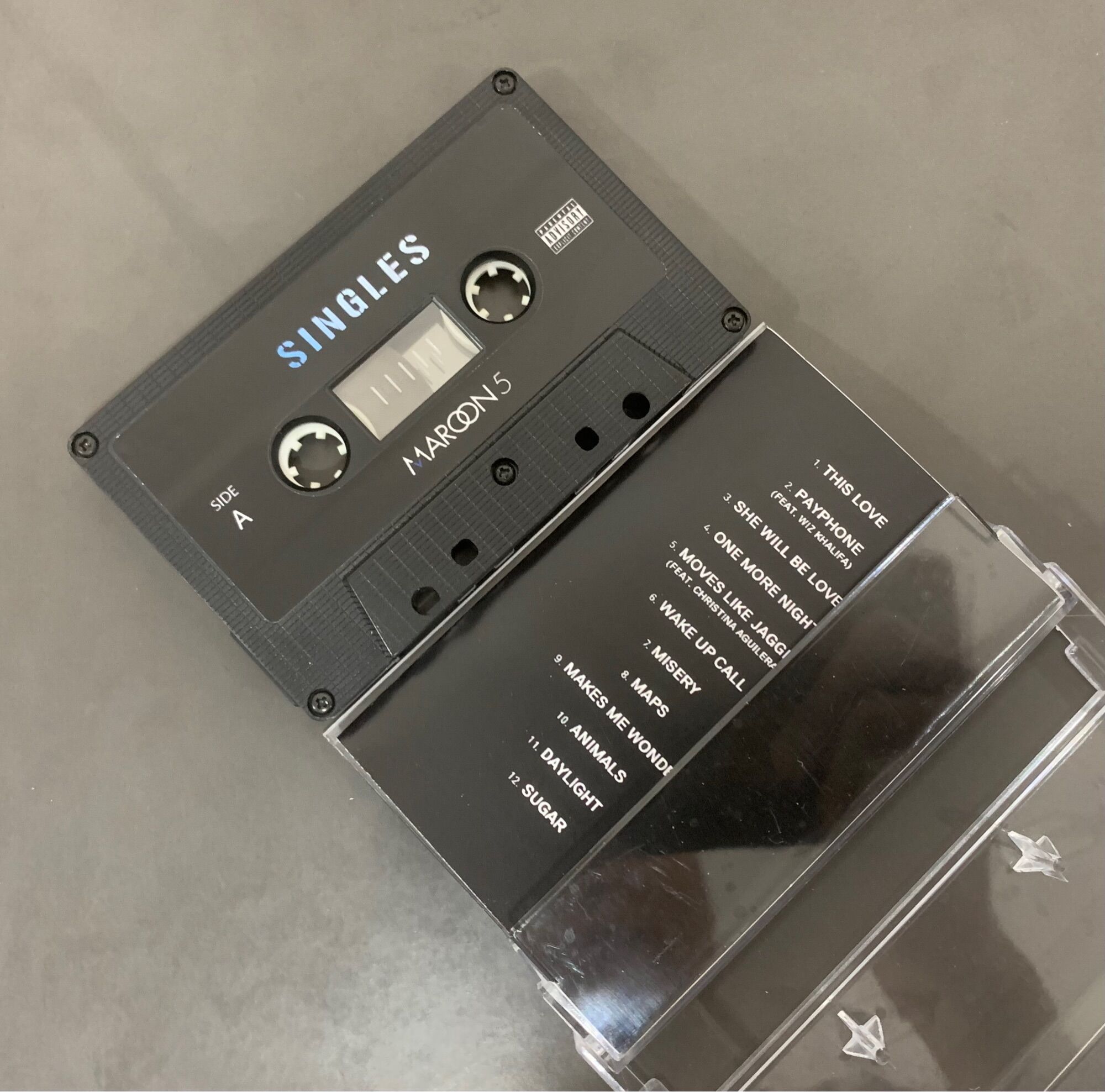 Băng nhạc cassette Maroon 5 Singles