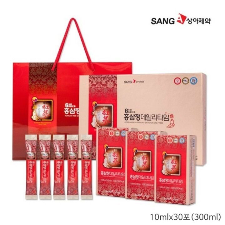 HỒNG SÂM SANGA HÀN QUỐC CHO NGƯỜI LỚN (30 gói)