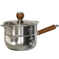 YIZHIFU | Stainless Steel No Coating Multipurpose Small Pot