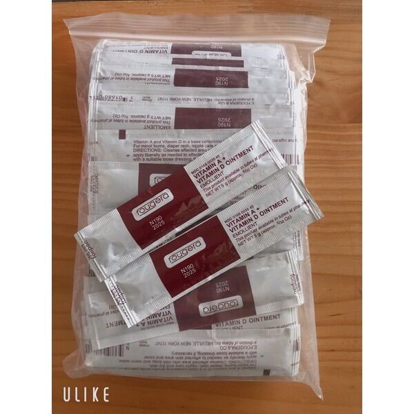 Dưỡng Vitamin AD gói mày-môi sau xăm