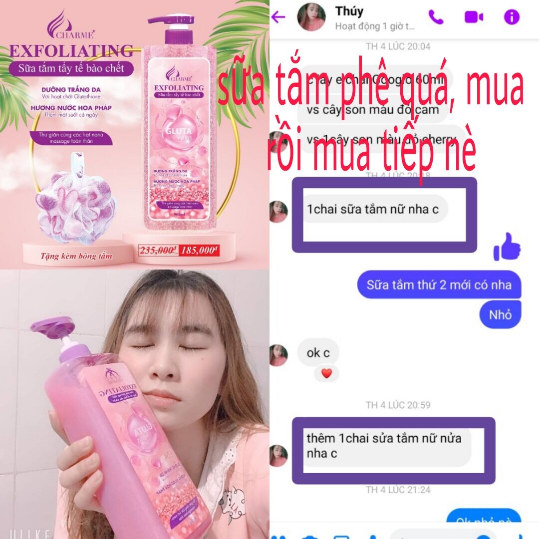 Sữa Tắm Tẩy Tế Bào Da Chết Exfoliating 900ml