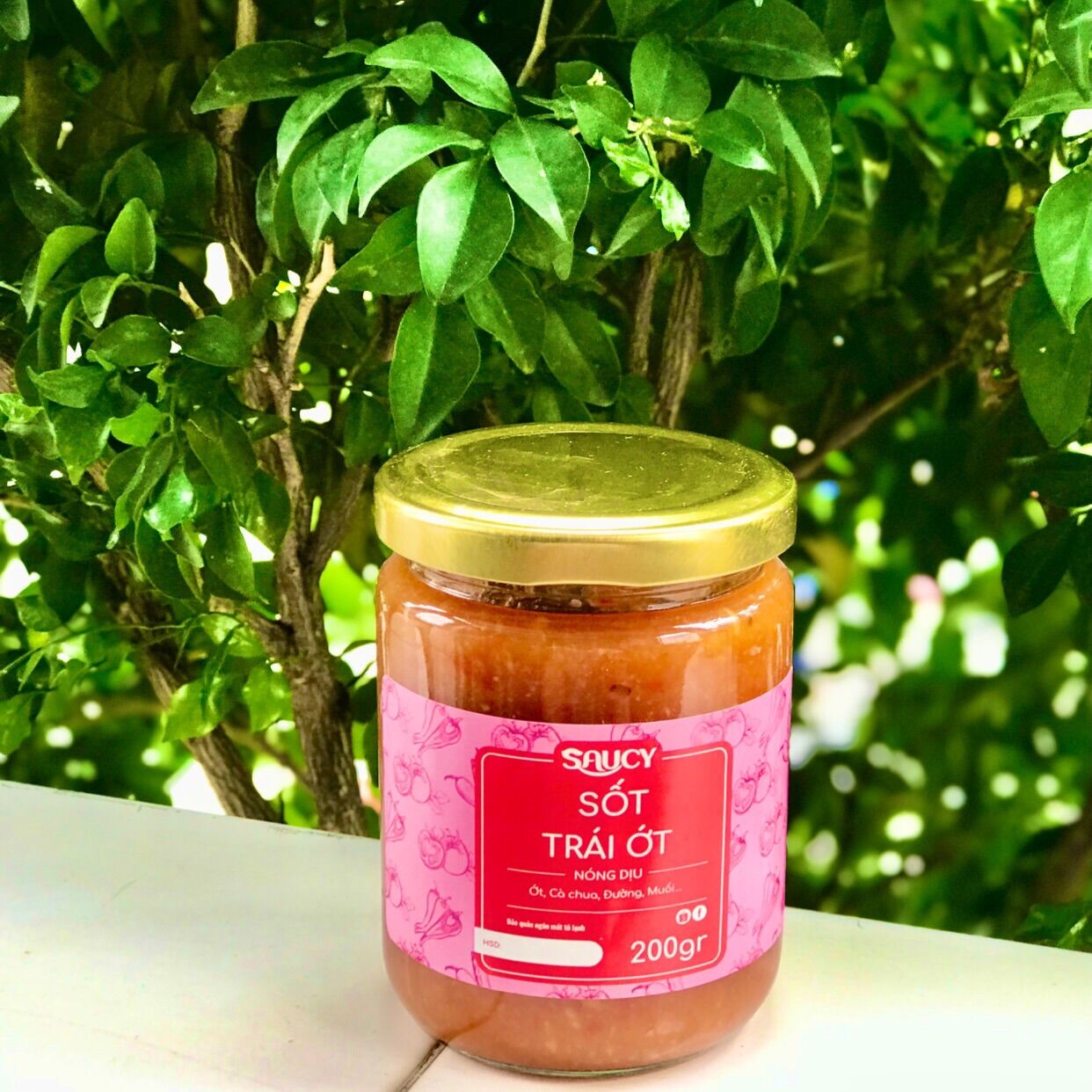 Tương Ớt Saucy nóng dịu 200gr