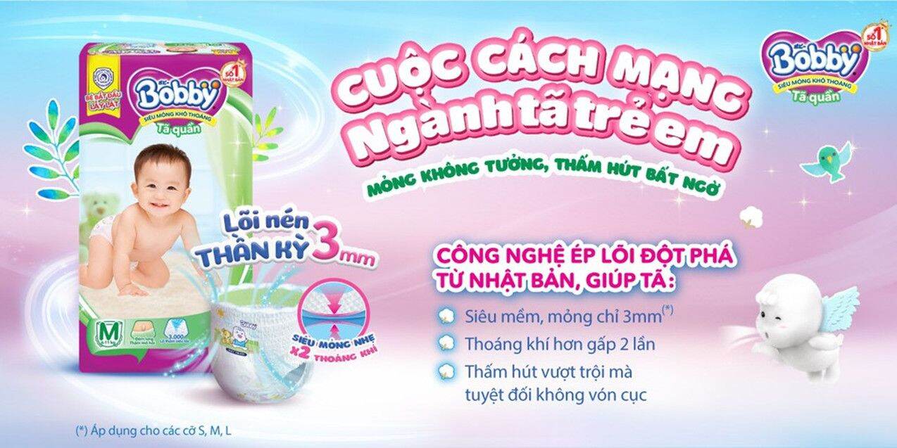 Tã/Bỉm Bobby quần đại xxxl24