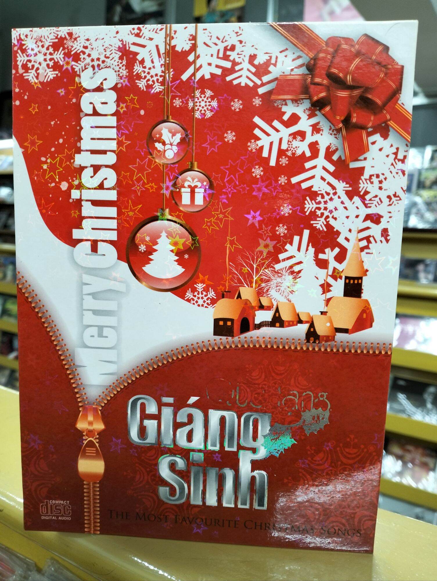 Đĩa CD - Quà tặng giáng sinh