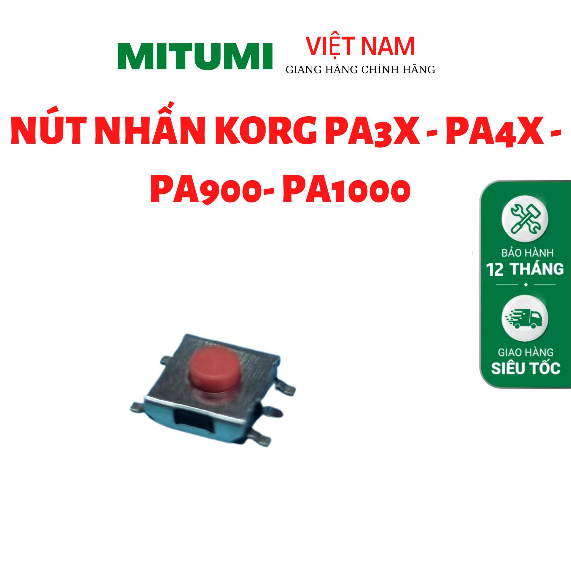 Combo x 5 Nút Nhấn Korg Pa3x - Pa4x - Pa900 - Pa1000 - Pa700