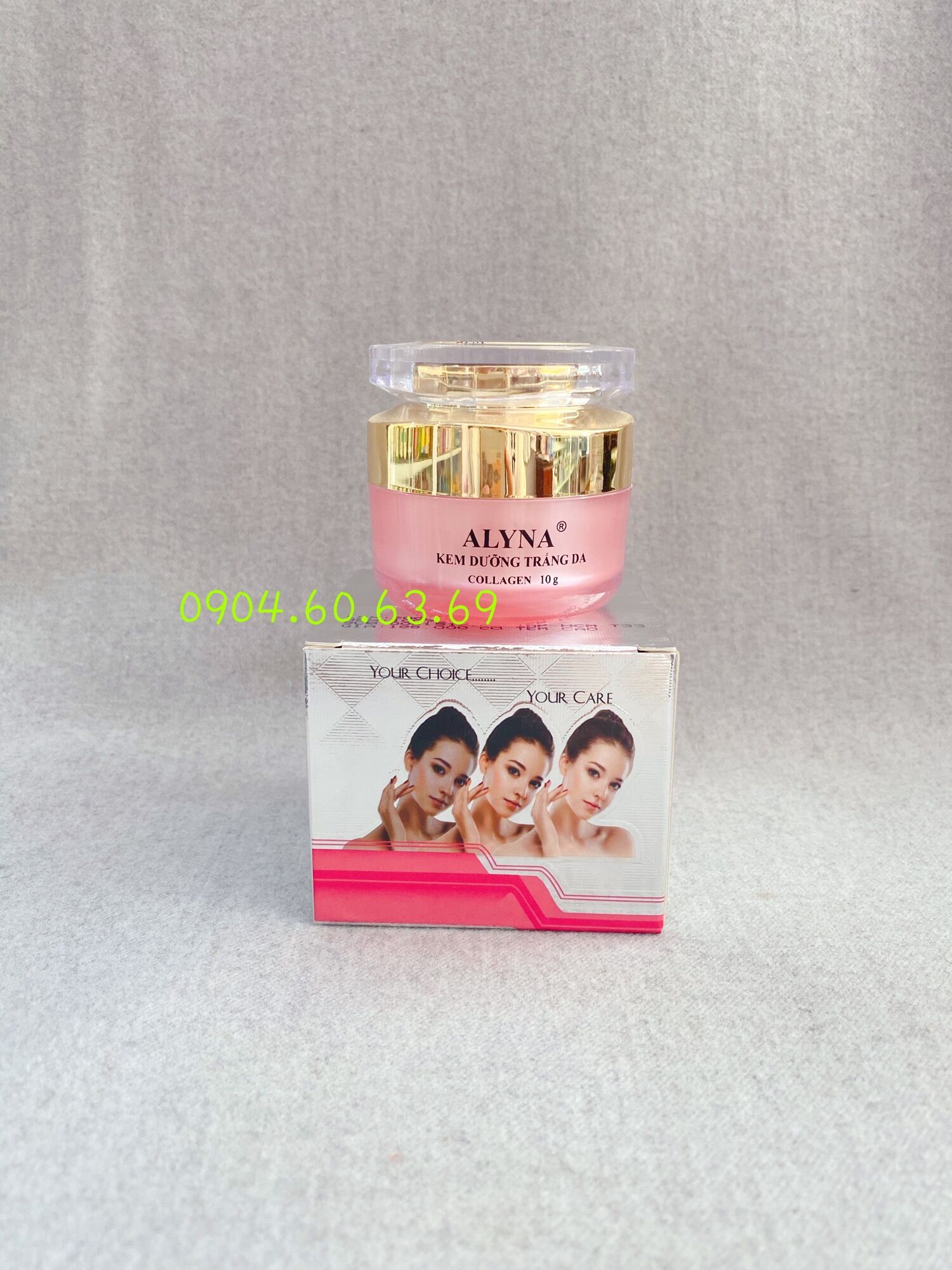 Kem ALYNA 10g Dưỡng Trắng Da Collagen