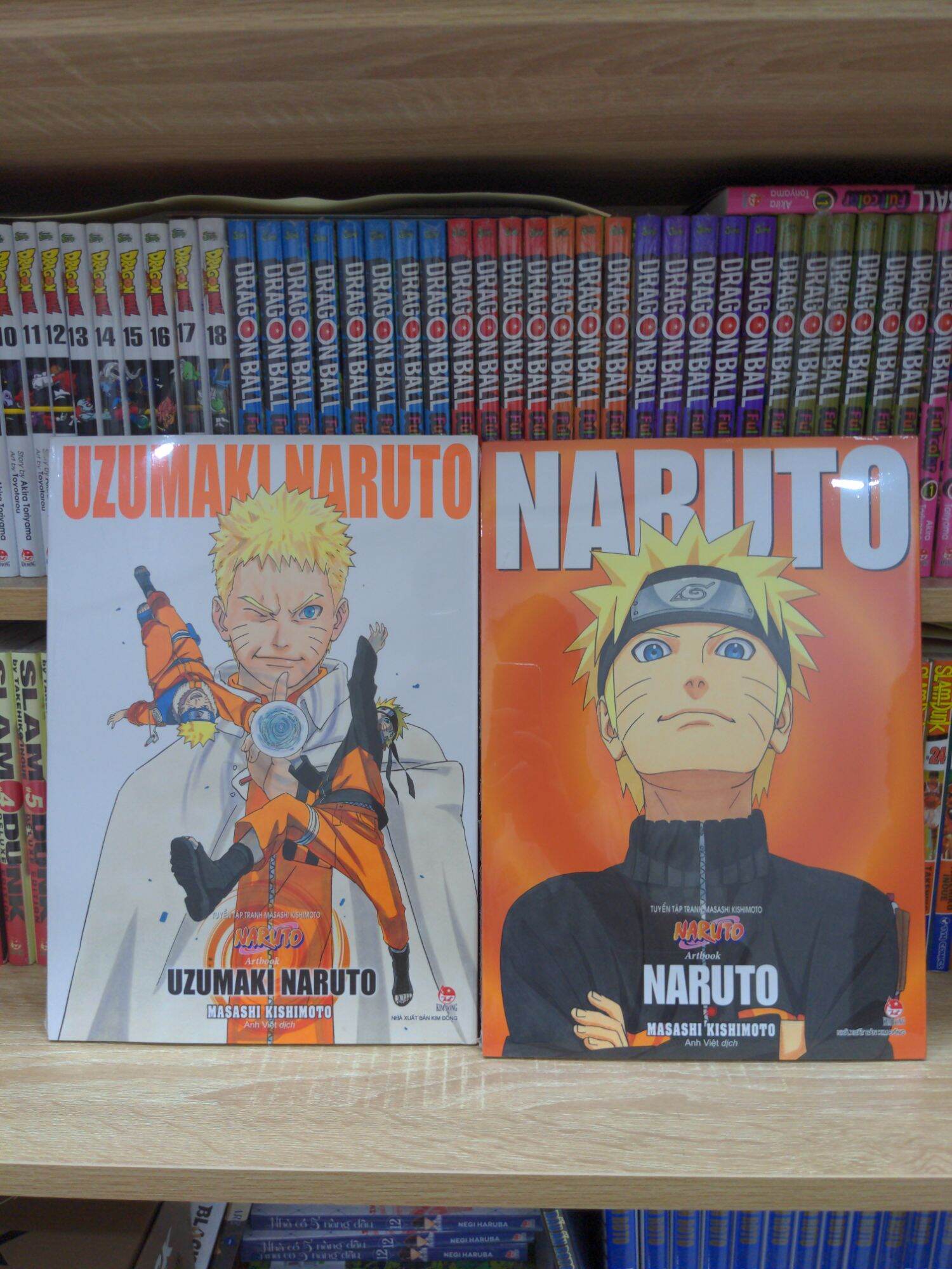 Artbook Naruto 1-2-3 nguyên seal