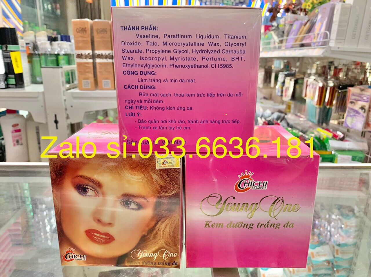 Kem cô gái tóc xù chi chi hủ đại 100g việt